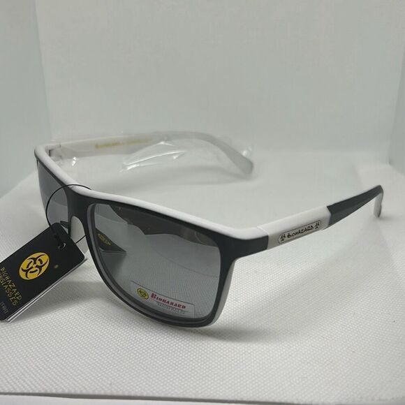 Biohazard Mens Mirrored Sunglasses - Picture 1 of 3